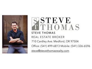 Steve Thomas – Your Expert Guide to Medford Homes and Properties