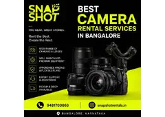 Best Camera Rental Services In Bangalore | Snap Shot
