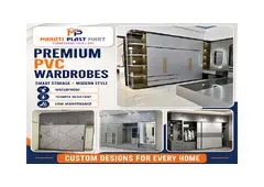 Custom PVC Wardrobes in Ahmedabad | Maruti Plast