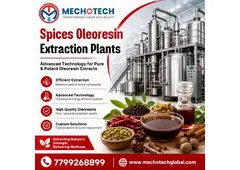 Spices Oleoresin Extraction Plants | Mecho Tech