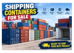 Storage Containers for Sale with Rent-to-Own Options