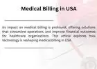 How Technology is Transforming Medical Billing in  USA