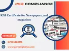 RNI Certificate for Newspapers, and magazines