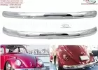 Bumpers VW Beetle blade style (1955-1972) by stainless steel