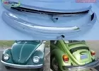 Volkswagen Beetle bumper type (1968-1974) by stainless steel