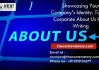 Showcasing Your Company's Identity: Tips for Corporate About Us Page Writing