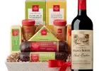 Buy Wine and Hickory Farms Cheese Basket from Wine & Champagne Gifts