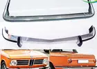 BMW 1502/1602/1802/2002 bumpers (1971-1976) by stainless steel